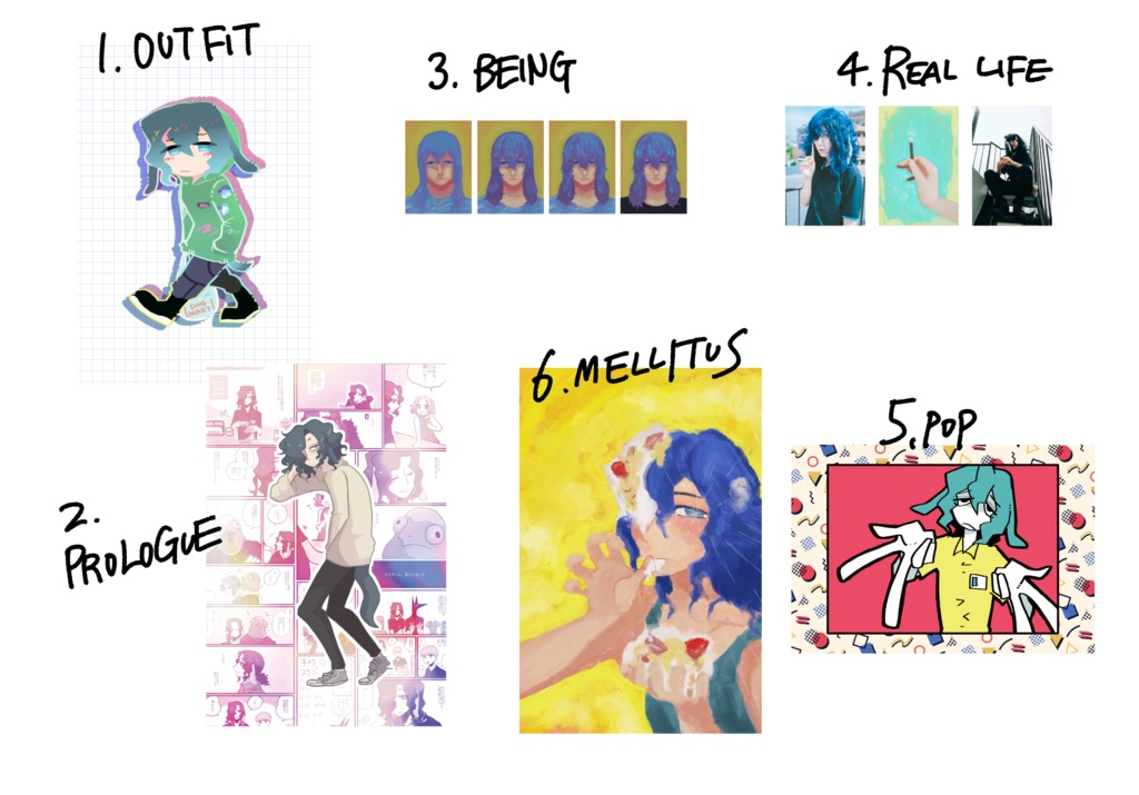 ポストカード(全6種)