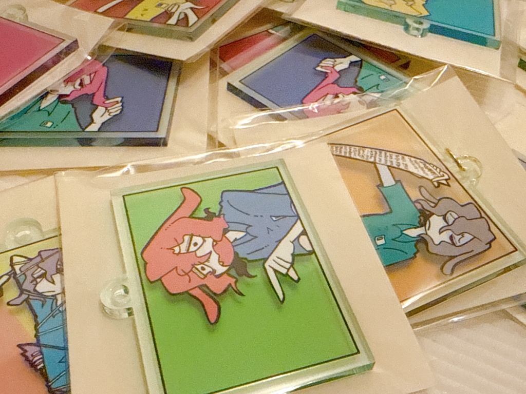 アクリルキーホルダー