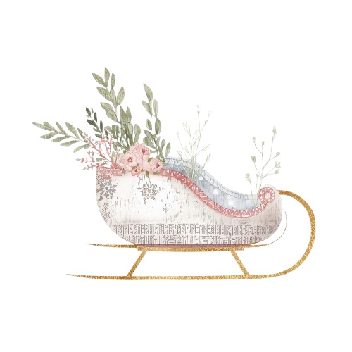 【クリスマス】水彩クリップアート(PNG/背景透過)12点セット