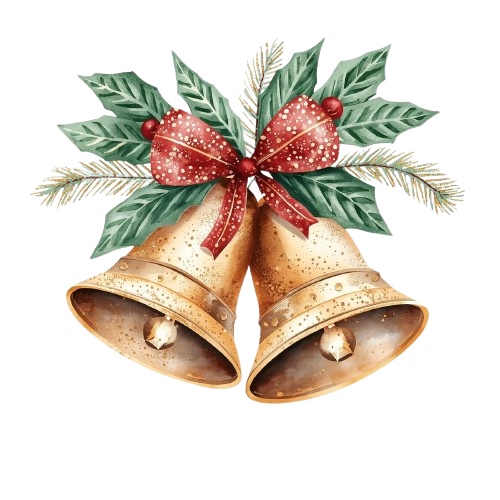 【クリスマス】水彩クリップアート(PNG/背景透過)12点セット