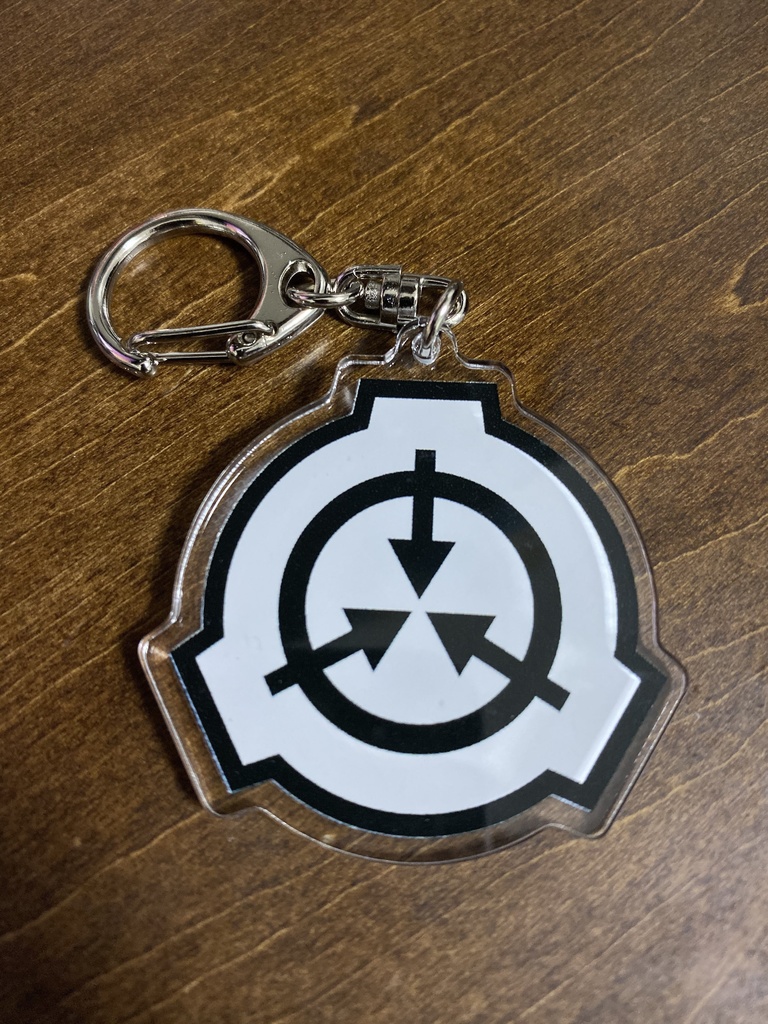 SCP財団ロゴマーク アクリルキーホルダー