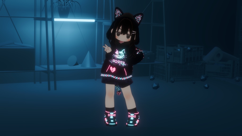 8bitパーカー【まめふれんず対応】