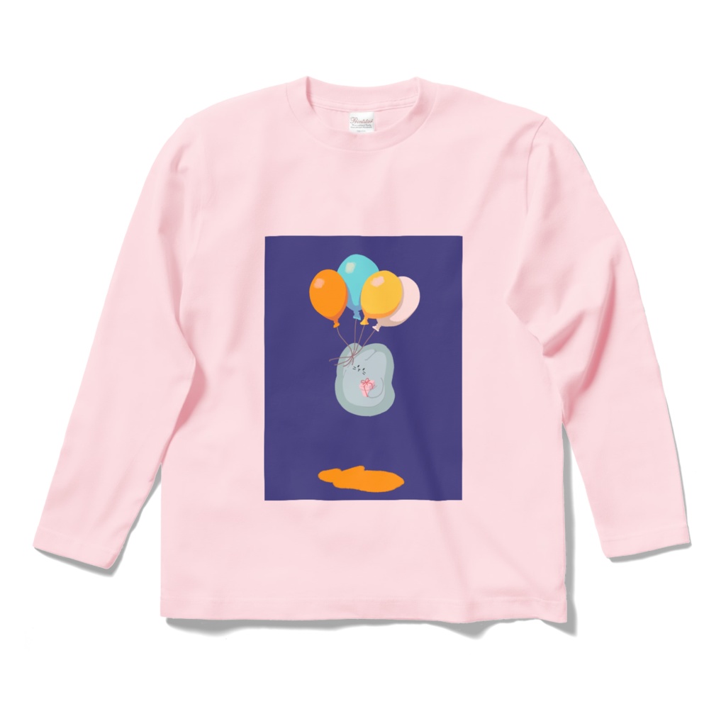 風船ふわふわロングスリーブTシャツ【1st Anniversary】