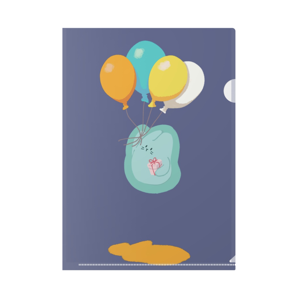 風船ふわふわクリアファイル【1st Anniversary】