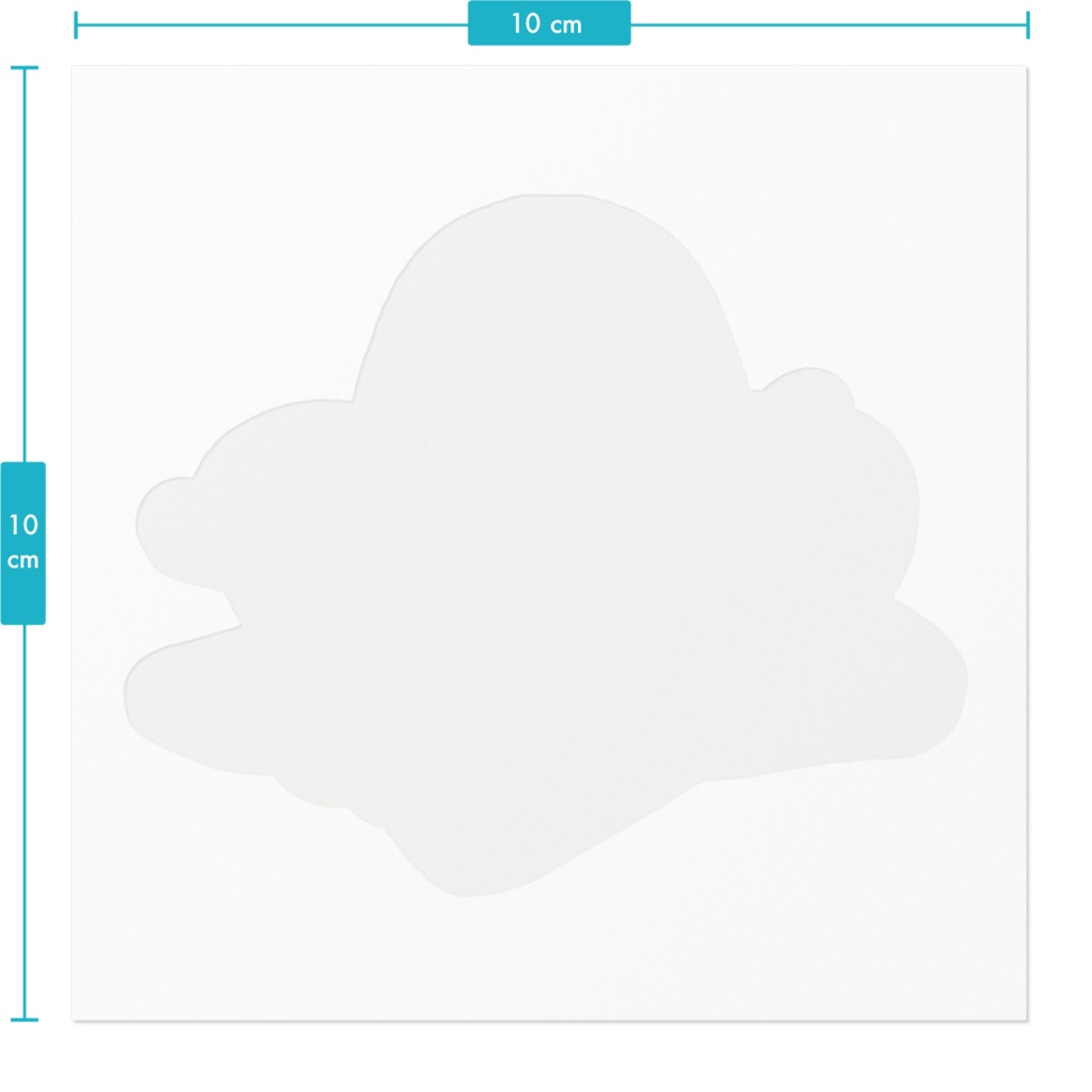 静物画うさぎアメーバステッカー【1st Anniversary】