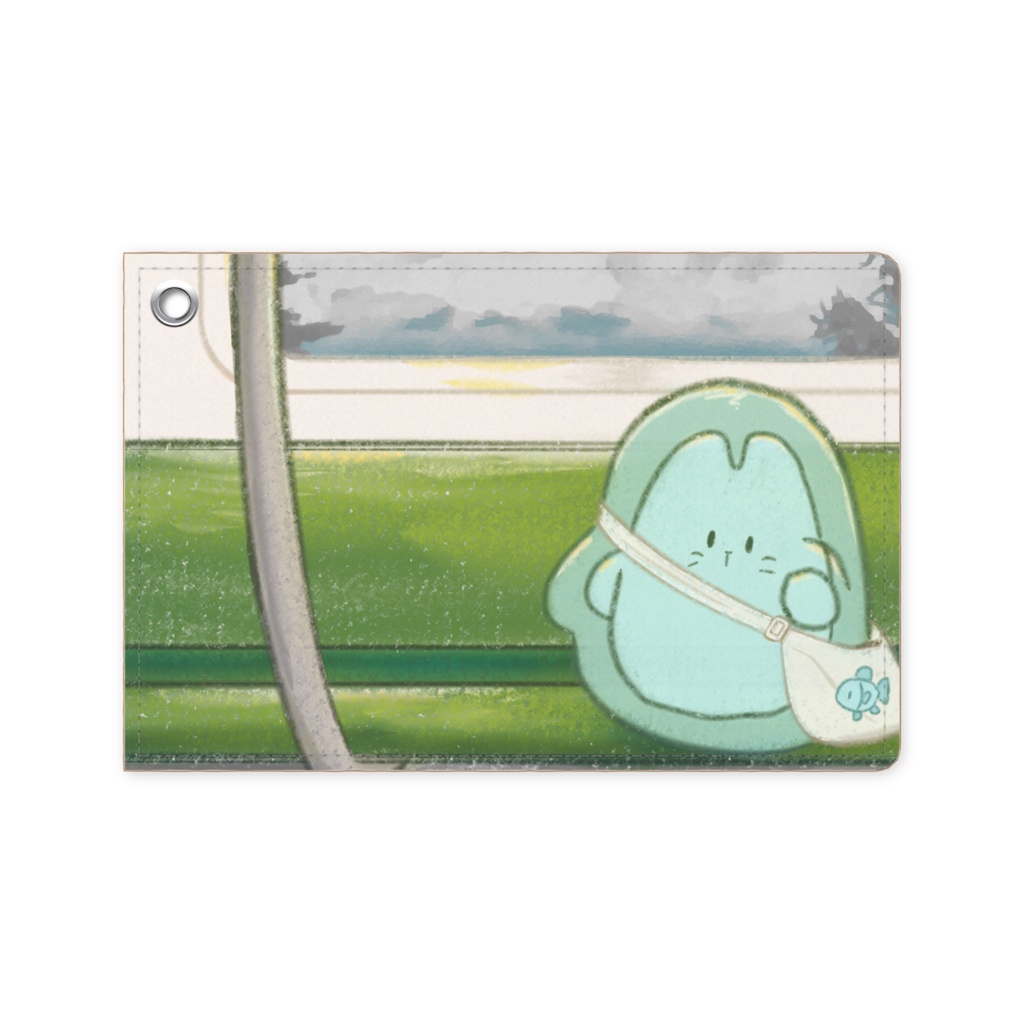 🚃ぽにきちと電車旅！パスケース🚃