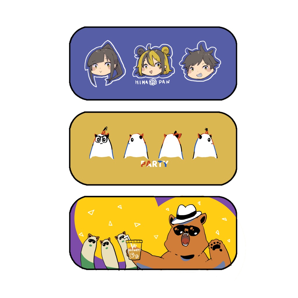 音ゲー 缶バッジ