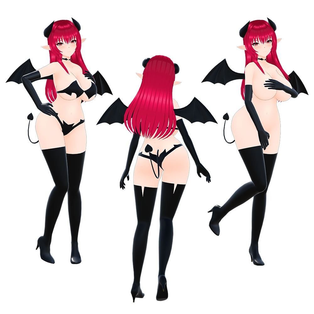 VRChat対応サキュバスアバター イオーナ