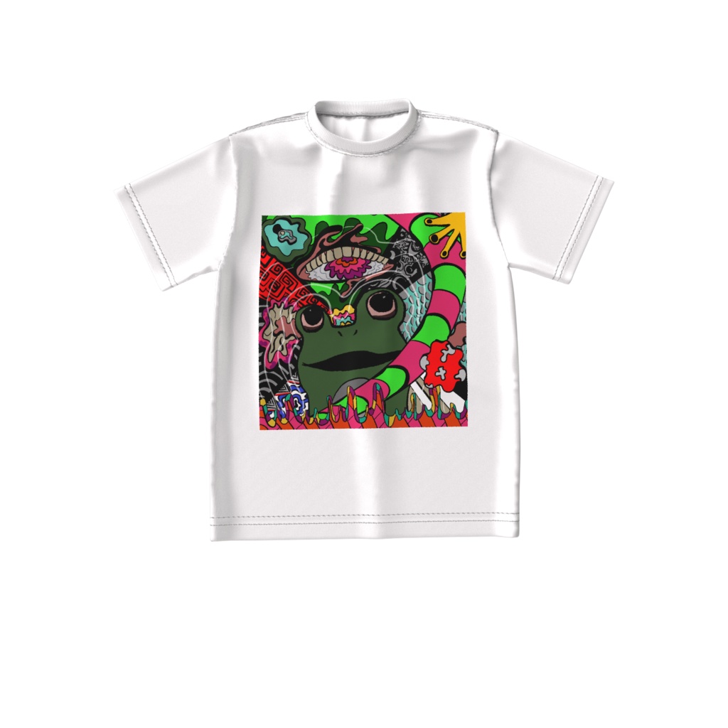 サイケデリックジープ|ビッグシルエットTシャツ 全2色