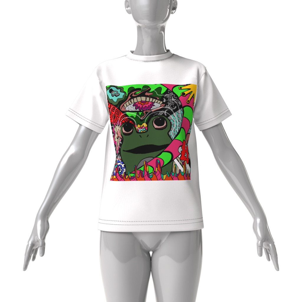 サイケデリックジープ|ビッグシルエットTシャツ 全2色