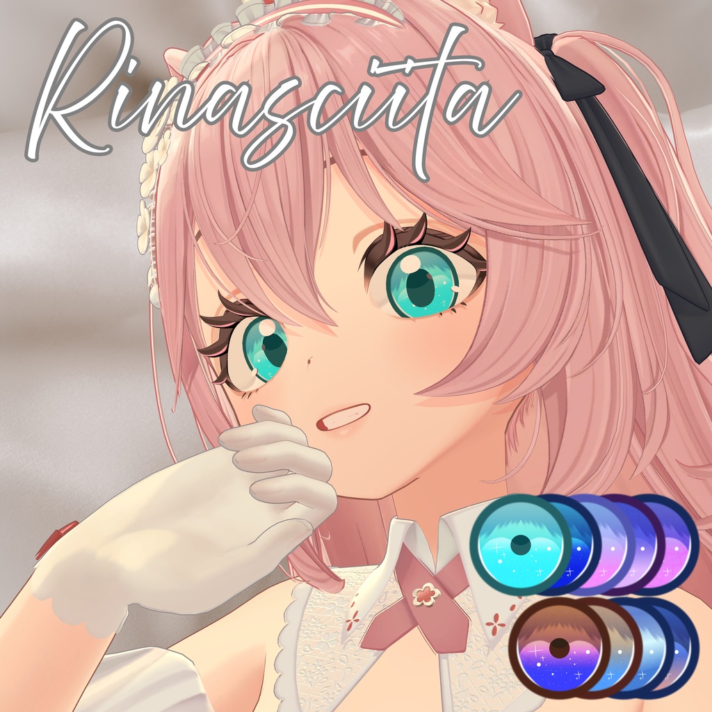 【7アバター対応】Golden Hour Eye texture【9colors】#NereaVeil