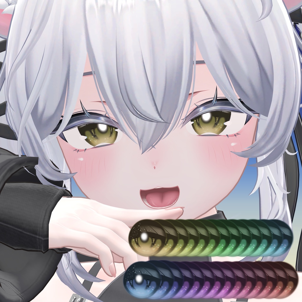 【6avatar】yozora eye texture【36colors】#NereaVeil