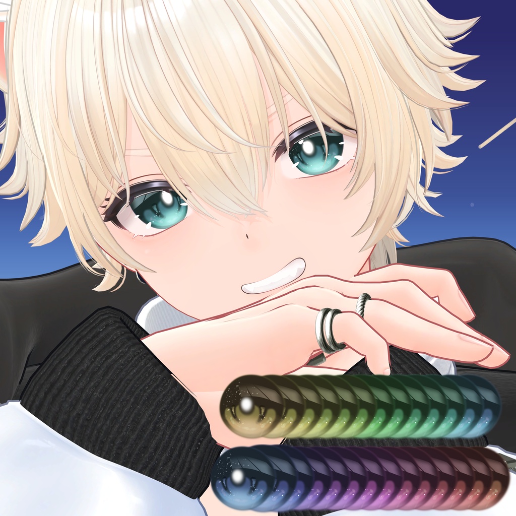 【6avatar】yozora eye texture【36colors】#NereaVeil