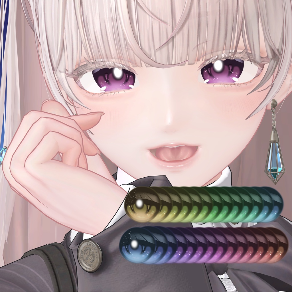 【6avatar】yozora eye texture【36colors】#NereaVeil