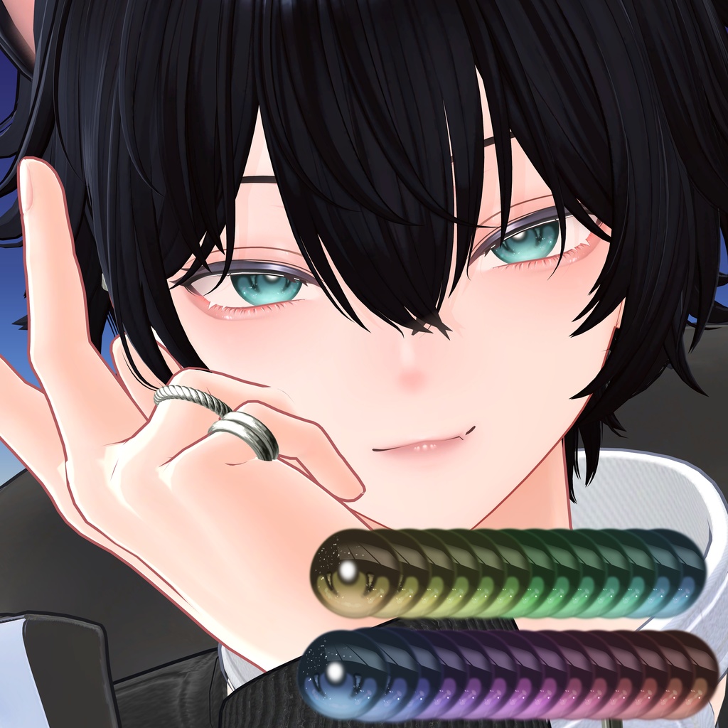 【6avatar】yozora eye texture【36colors】#NereaVeil