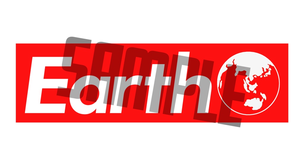 Earth Tシャツ ホワイト