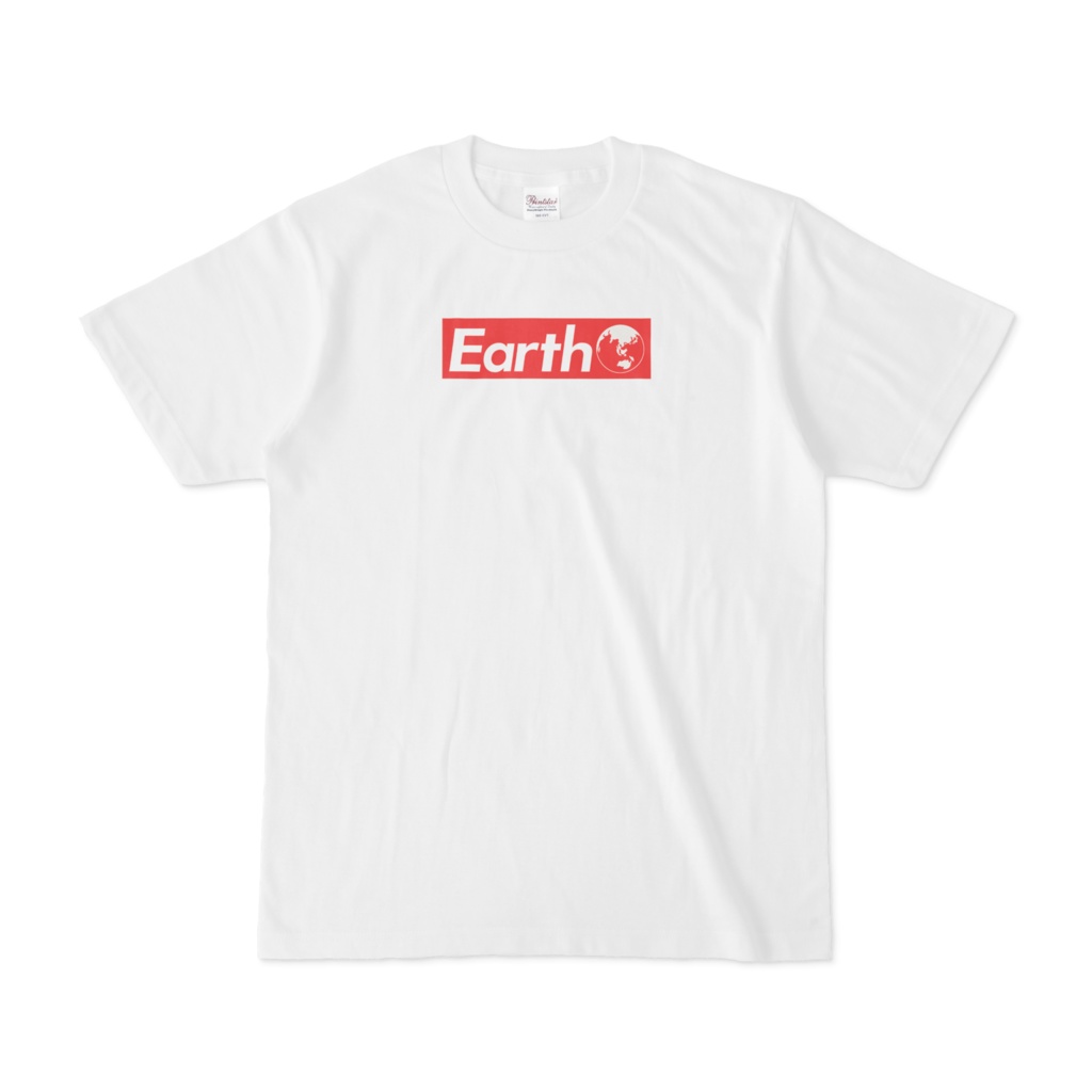 Earth Tシャツ ホワイト