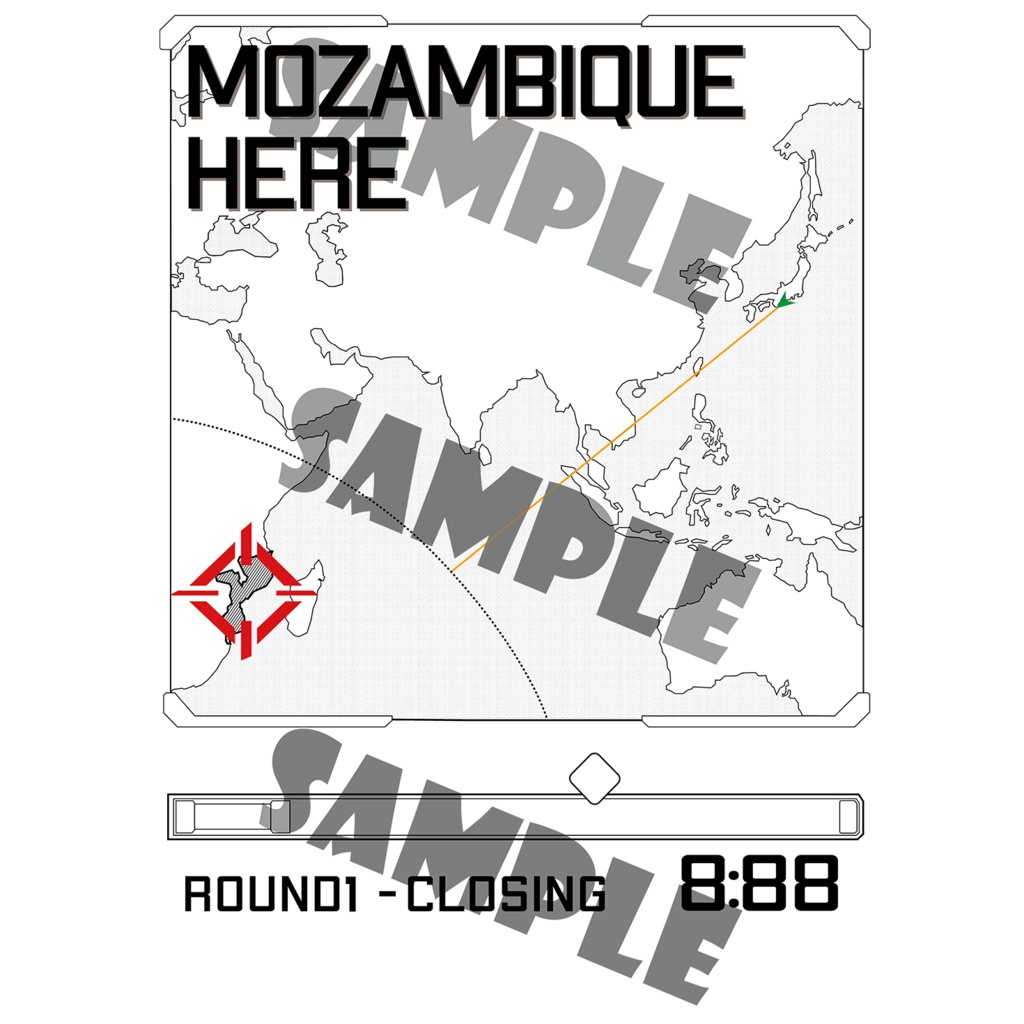 モザンビークヒアッ Tシャツ ホワイト