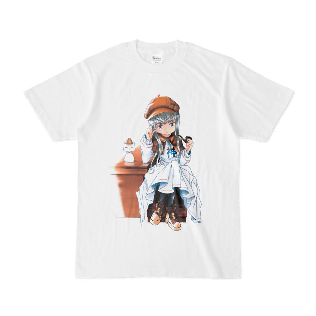 かみころさんＴシャツ　その４（白）