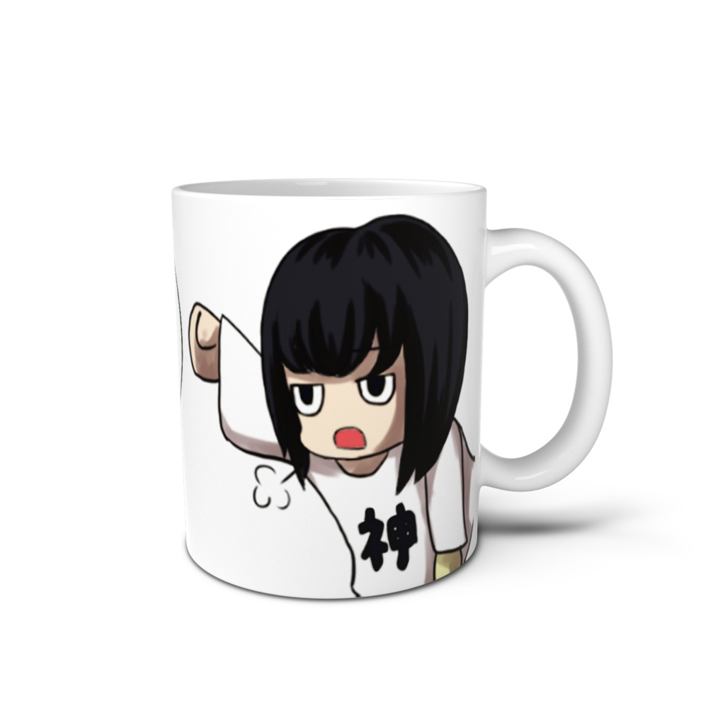 かみころさんマグカップ
