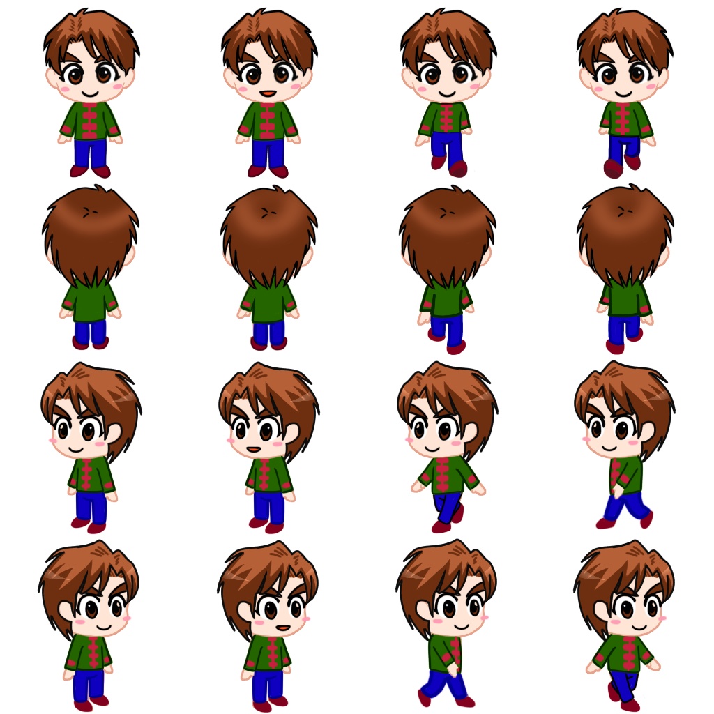 ショーおわ!専用モーションアバター2体