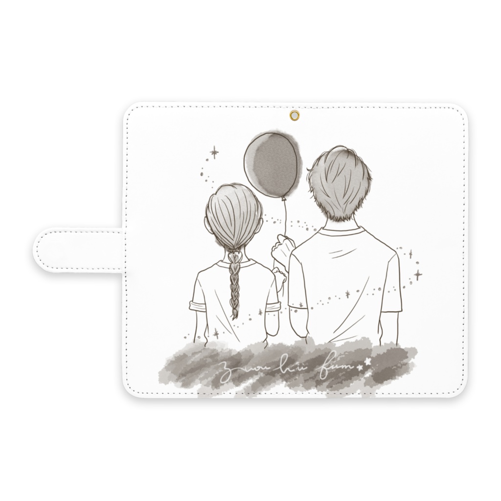 手帳型Androidケース（S .M.Lのサイズ展開あり）