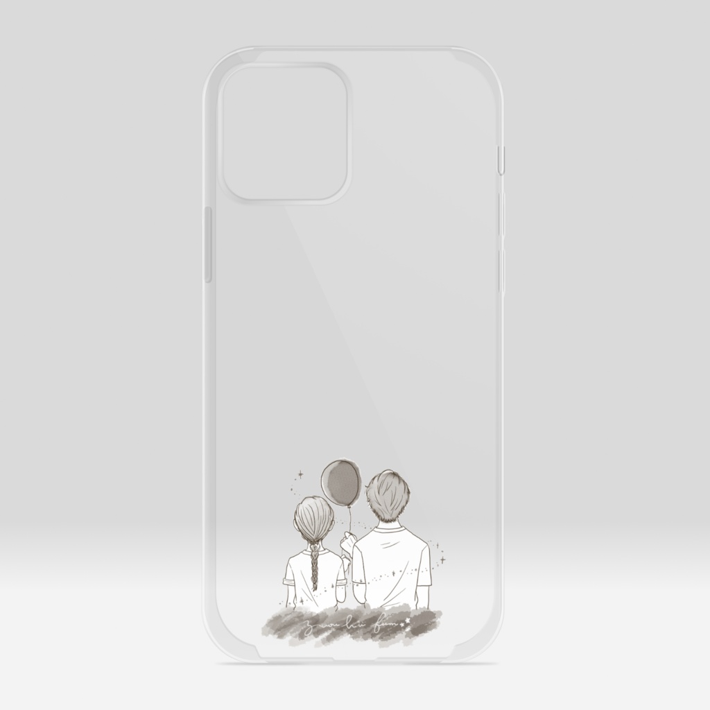 iPhoneクリアケース(各種サイズ展開あり)