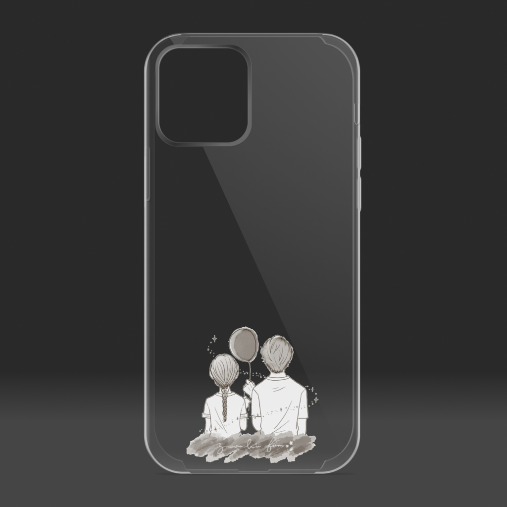 iPhoneクリアケース(各種サイズ展開あり)