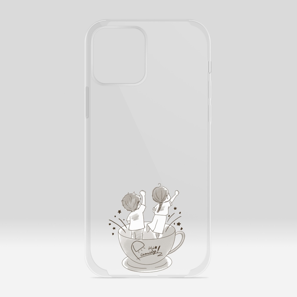 iPhoneクリアケース（各種サイズ展開あり）