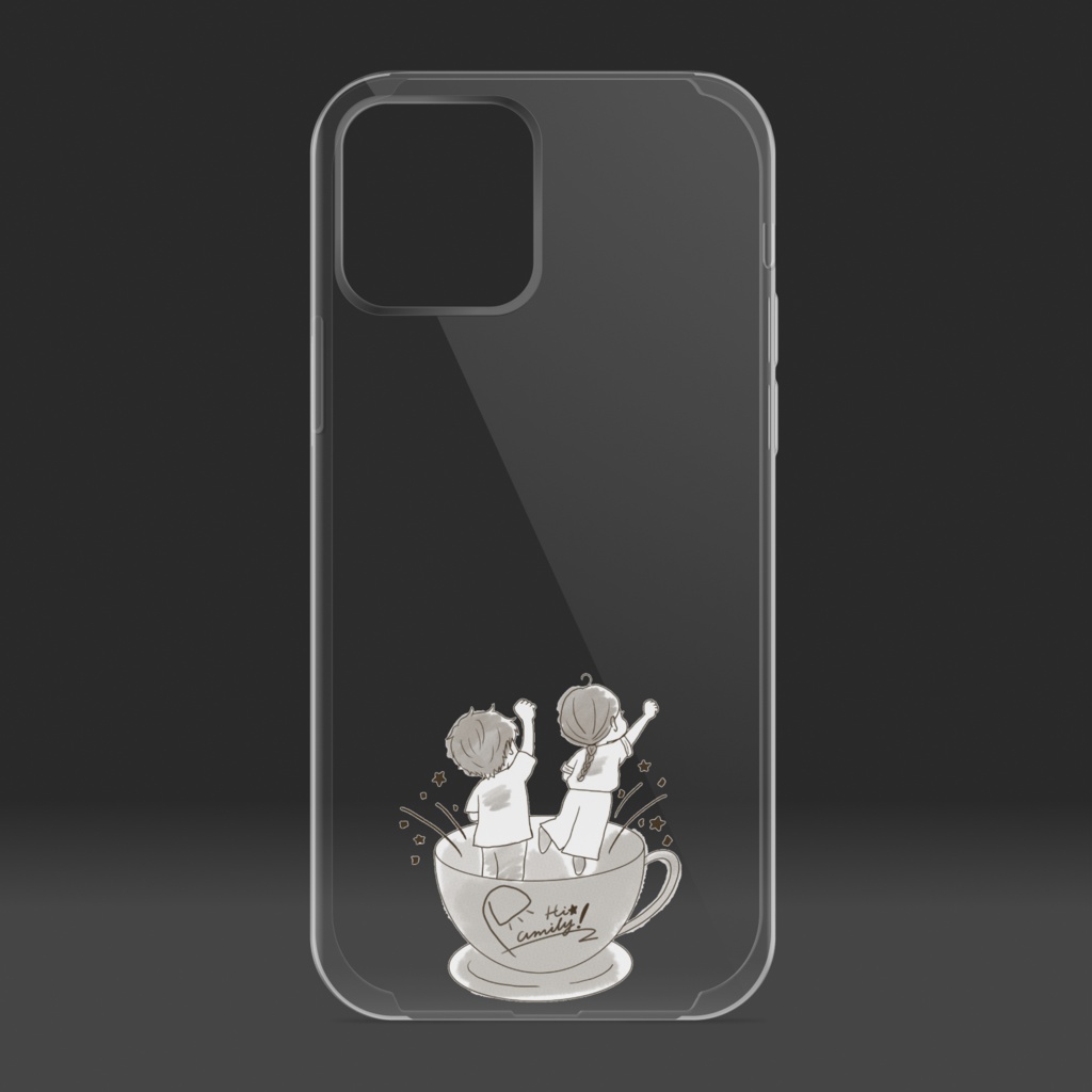 iPhoneクリアケース(各種サイズ展開あり)