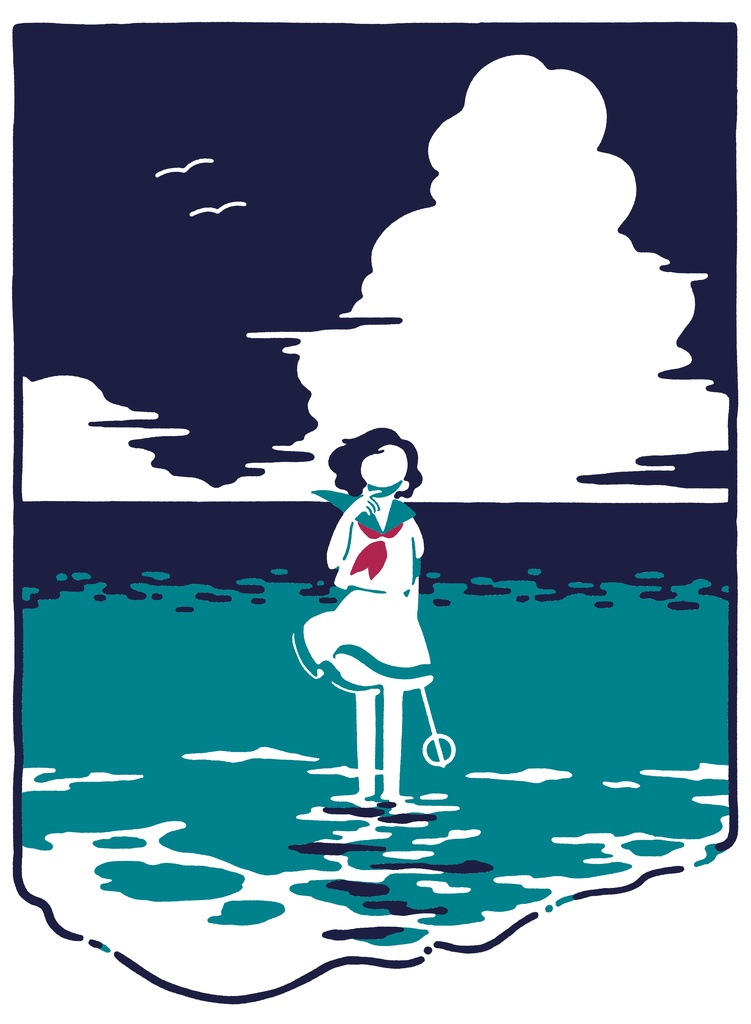 『LOST SUMMER VACATION』村紗水蜜Tシャツ