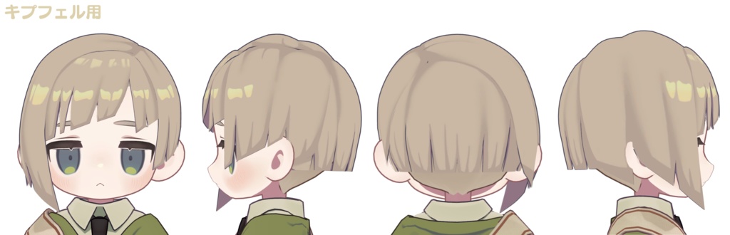 【髪型】まめふれんずのぱっつんアシメ