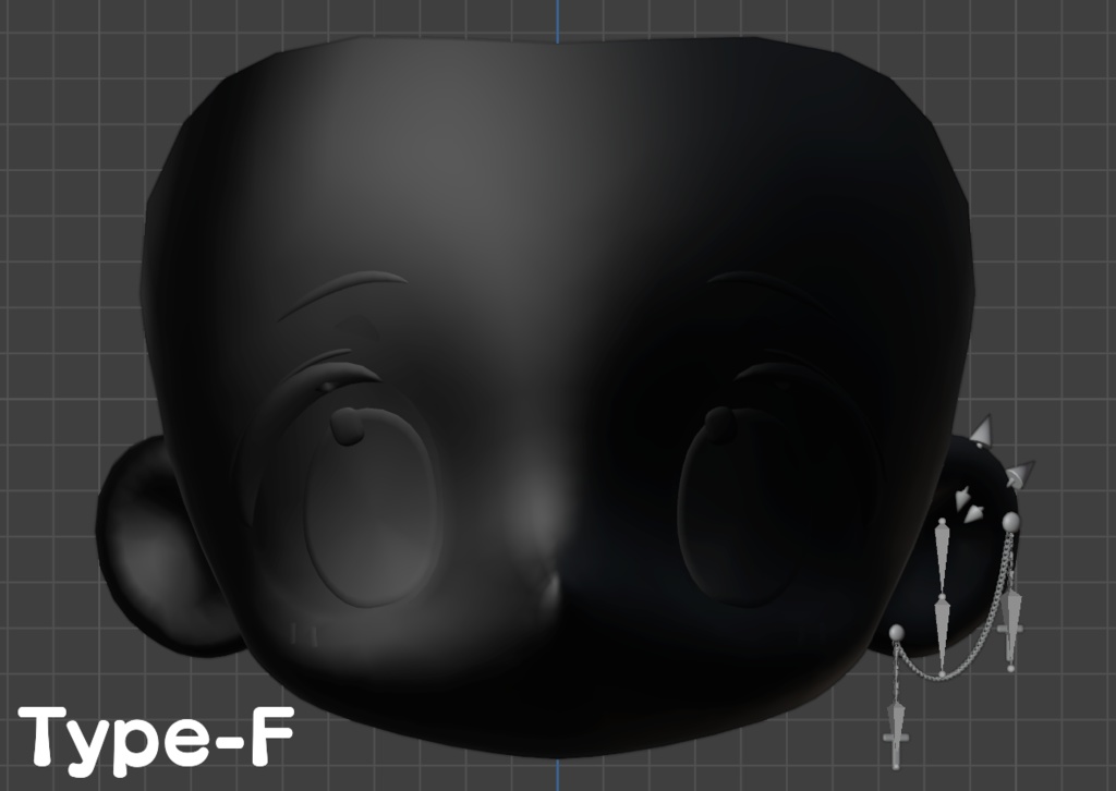 【MA対応】まめひなたのピアスセットTypeD~F