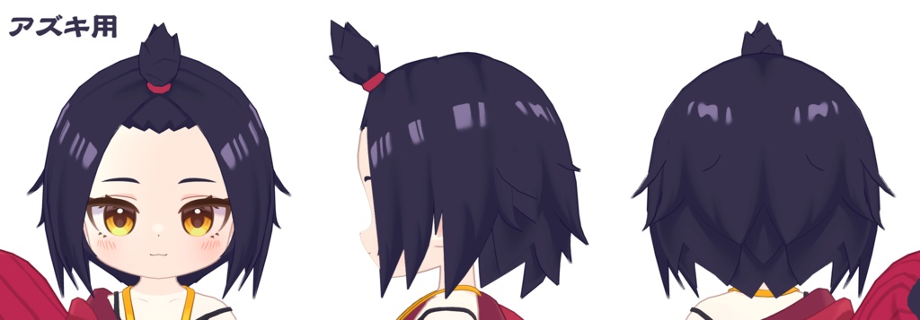 【髪型】アズキのちょんまげポンパドール