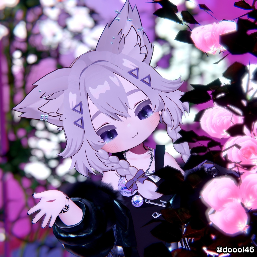 【髪型】Fluffy Braid (まめひなた・キプフェル・アズキ)