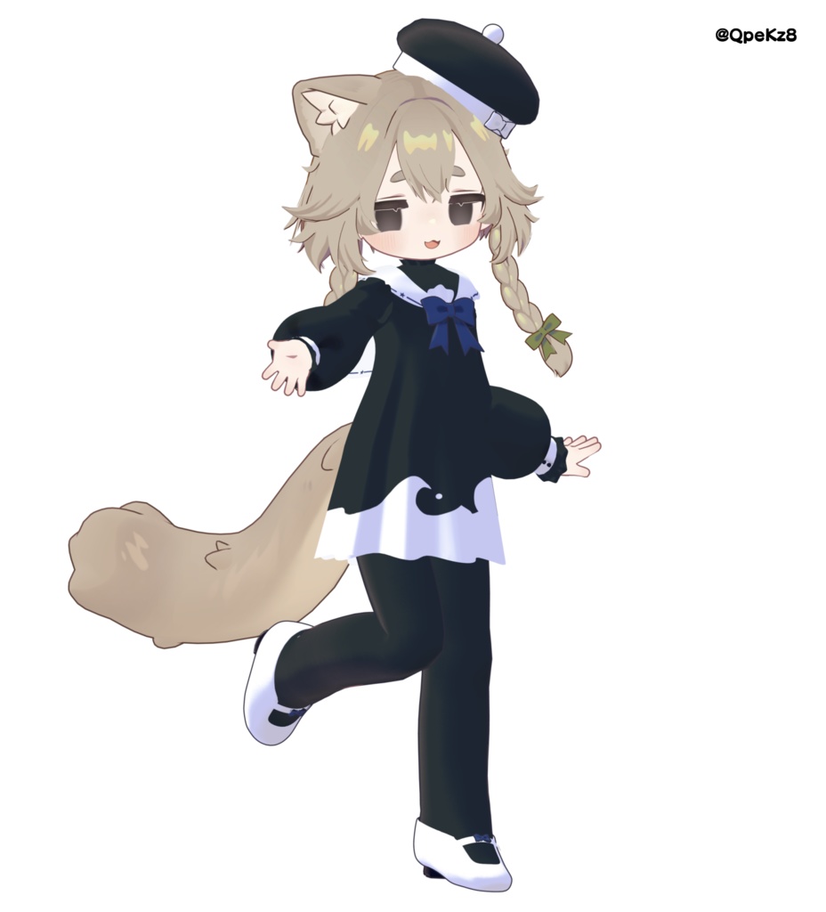 【髪型】Fluffy Braid (まめひなた・キプフェル・アズキ)