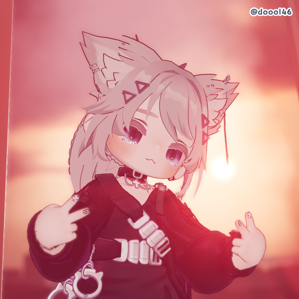 【髪型】Fluffy Braids Ponytail(まめひなた・キプフェル・アズキ)