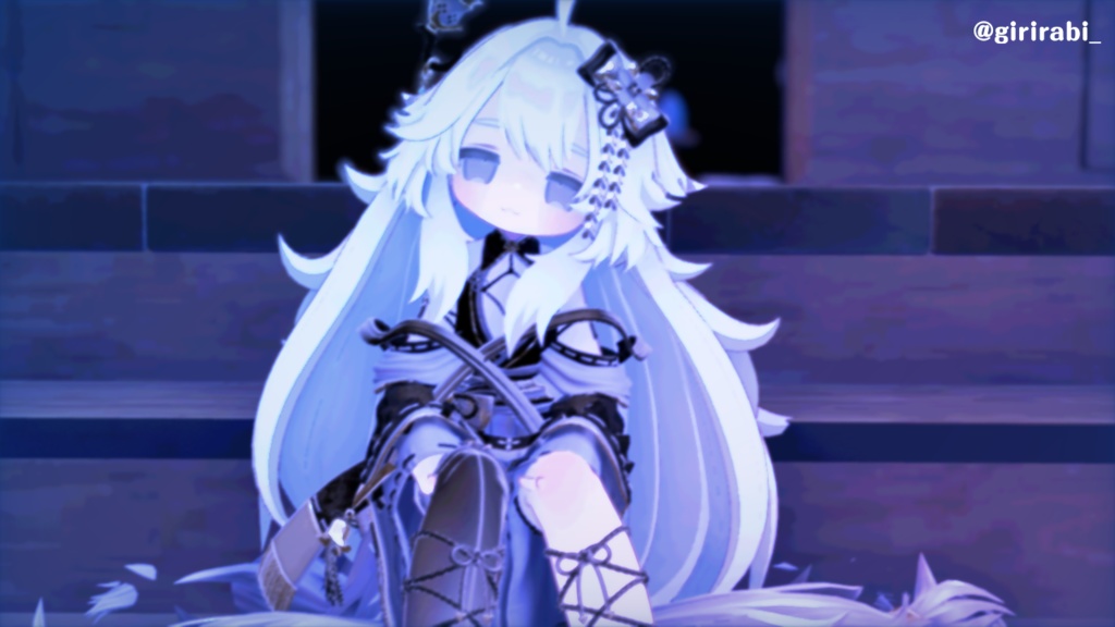 発売記念セール!【髪型】もふもふきつねロング(6アバター)