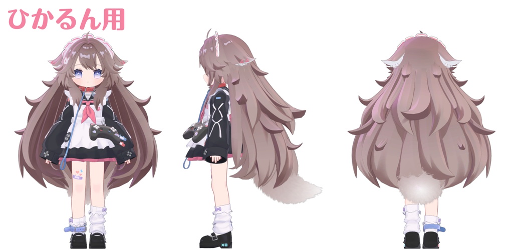 発売記念セール!【髪型】もふもふきつねロング(6アバター)