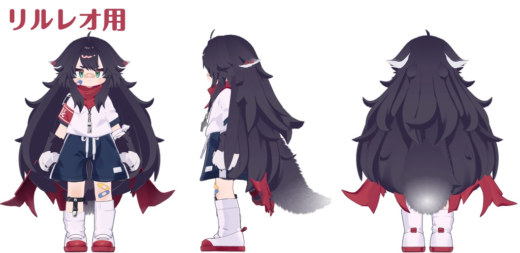 発売記念セール!【髪型】もふもふきつねロング(6アバター)