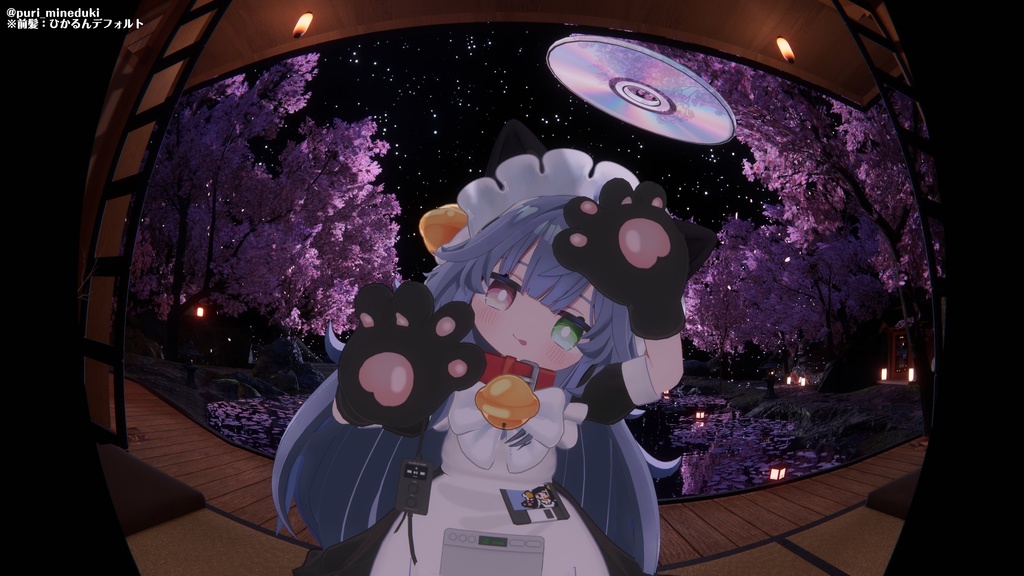 【髪型】もふもふきつねロング(6アバター)