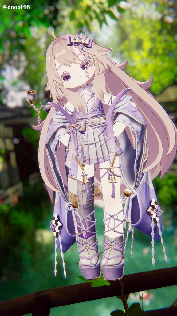 発売記念セール!【髪型】もふもふきつねロング(6アバター)