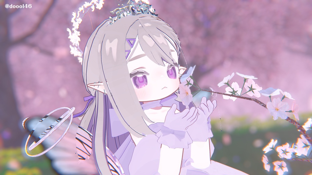 発売記念セール!【髪型】みつあみアシメハーフツイン(4アバター)