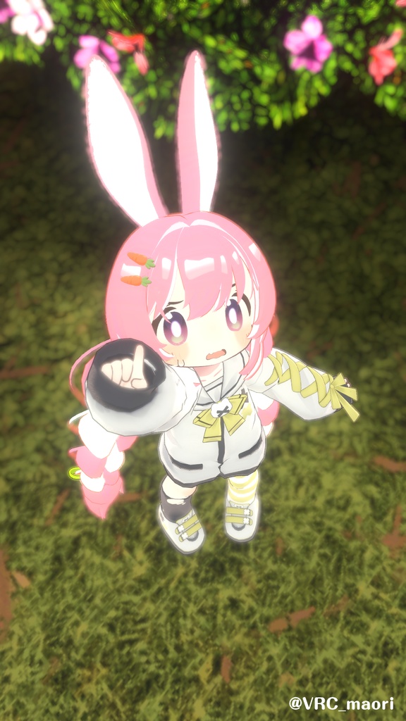 発売記念セール!【髪型】みつあみうさぎツインテ(6アバター)