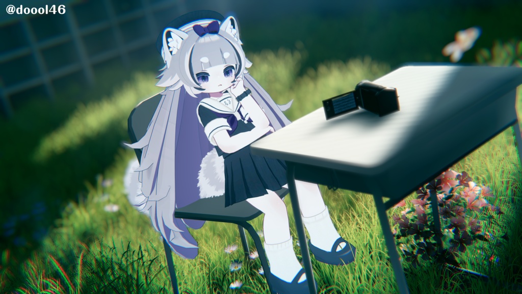 発売記念半額セール!【髪型】まめレッサーパンダ&キプあらいぐま(2アバター)