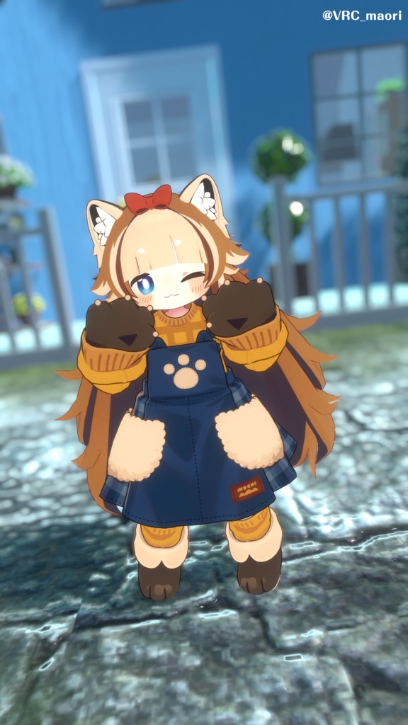 発売記念半額セール!【髪型】まめレッサーパンダ&キプあらいぐま(2アバター)