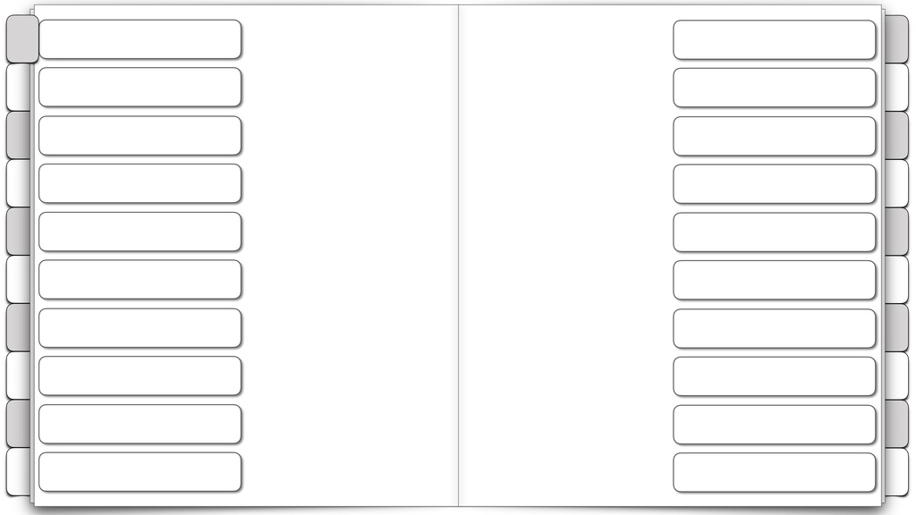 4.リンク付きノート【無地】GoodNotesで使える バレットジャーナルにも LN-GRAY-BLANK