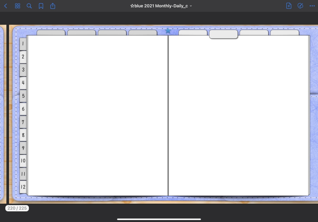 2021年版Monthly&Dailyデジタルプランナー手帳 3色あり 別冊体調管理ノート付き