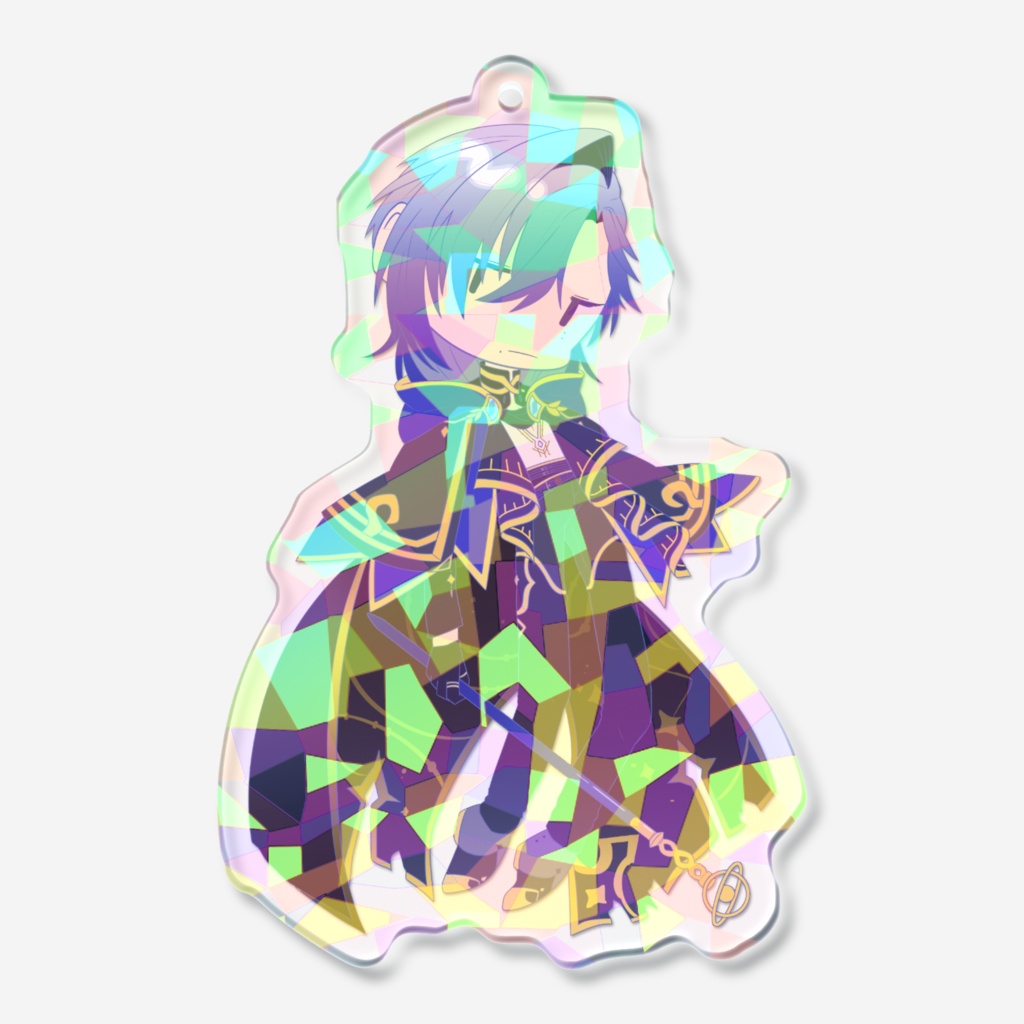 すらり絵のアクキー