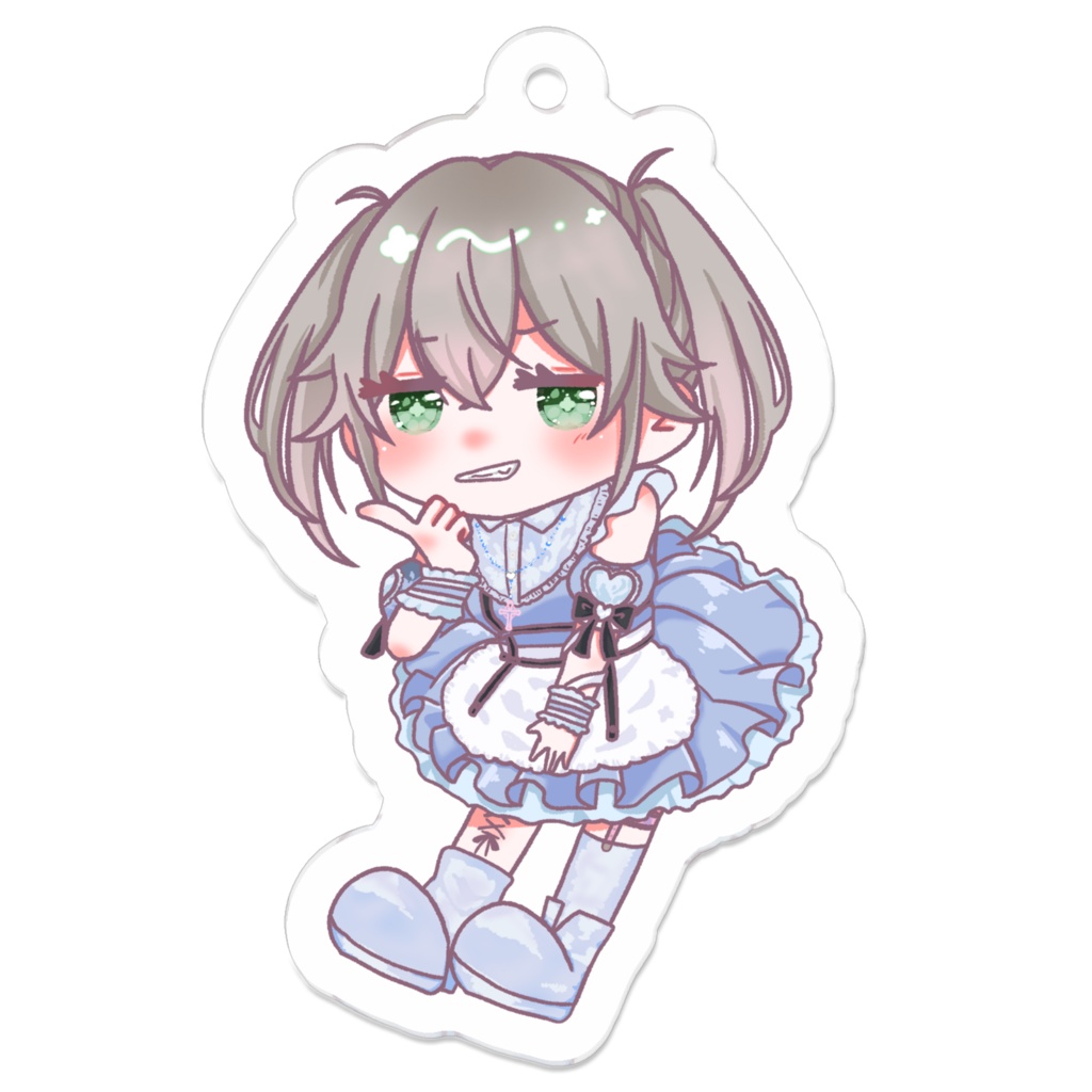 龍月朧VTSDナースメイド衣装アクリルキーホルダー